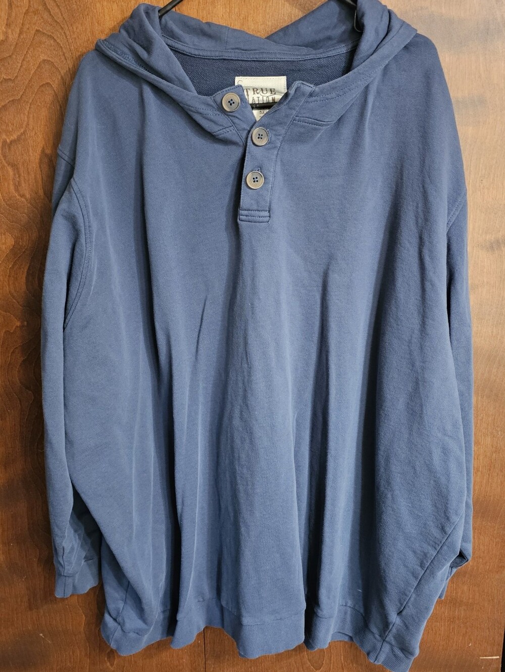 5xl True Nation 1/4 Button Hoodie